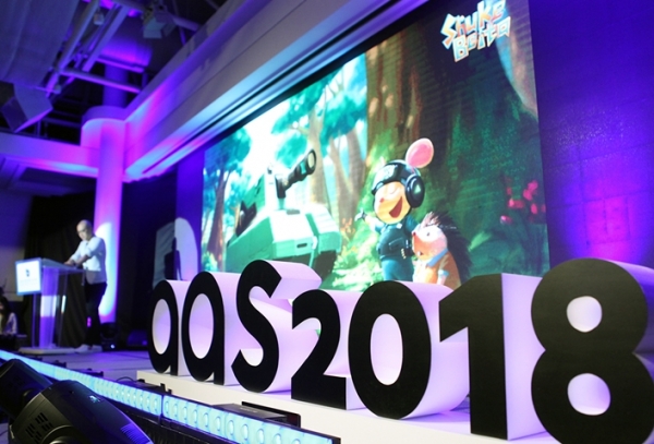 지난 28일부터 사흘간 서울 밀레니엄 힐튼 호텔에서 열린 ‘제7회 2018 아시아 애니메이션 서밋(Asian Animation Summit)’에 프로젝트 피칭이 진행되고 있다