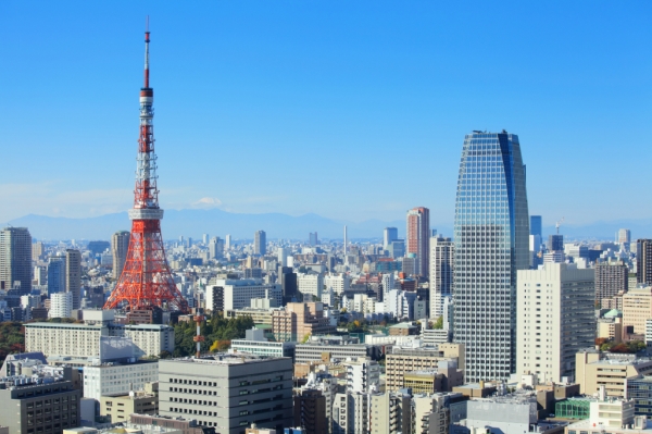 2023년 여름 가장 많은 검색량을 기록한 ‘일본 도쿄’(출처 : 클립아트코리아)